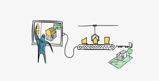 Can houses be sold like cars? (i.e online and mass-customised)