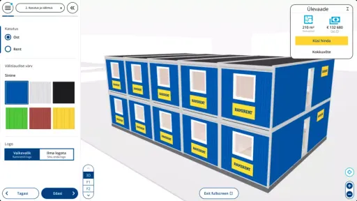 Design a site hut in 2 minutes